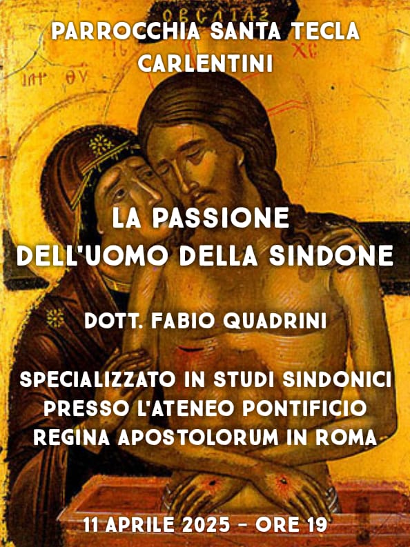 Pasqua 2025 La passione dell uomo della Sindone